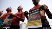 Aksi yang digelar bertepatan dengan peringatan Hari Sumpah Pemuda tersebut dilakukan sebagai bentuk protes kepada pemerintah terkait terbunuhnya 2 mahasiswa Universitas Halu Oleo, Randi dan Yusuf, saat ikut serta dalam aksi demonstrasi menolak revisi UU KPK beberapa waktu lalu.