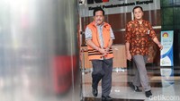 Ia diperiksa dalam kasus dugaan suap pengesahan RAPBD Provinsi Jambi tahun 2017-2018.
