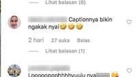Banyak netizen yang berkomentar soal caption yang dibuatnya itu. Dok. Instagram/nikitamirzanimawardi_17