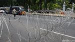 Jalan Medan Merdeka Barat Ditutup Jelang Demo Mahasiswa
