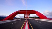 Pembangunan Jembatan Youtefa merupakan kolaborasi antara Pemerintah Pusat melalui Kementerian PUPR dengan Pemerintah Provinsi Papua dan Pemerintah Kota Jayapura. Istimewa/Dok. Kementerian PUPR.