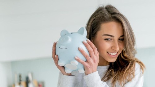 Businesswoman using Tablet