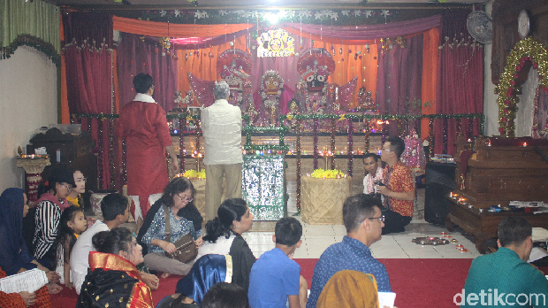 Suasana Perayaan Diwali di Little India Jakarta