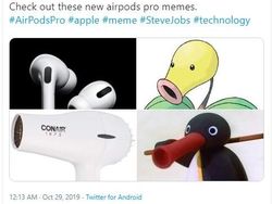 Desain AirPods Pro Jadi Bahan Candaan Netizen