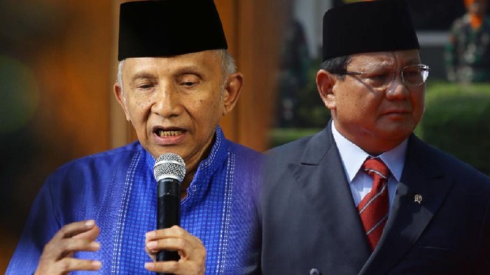 Gerindra menganggap restu Amien Rais untuk Prabowo Subianto sebagai Menteri Pertahanan (Menhan) bersyarat. Hal ini diungkap oleh Wakil Ketua Umum Gerindra, Sufmi Dasco Ahmad.