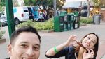 Mike Lewis dan Janisa Pradja Lamaran, Intip Momen Kulineran Manisnya!