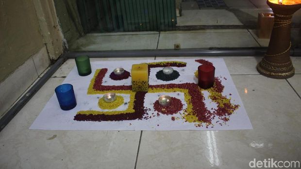 Suasana Perayaan Diwali di Little India Jakarta