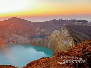 Taman Nasional Kelimutu, Keindahan Danau Tiga Warna dari Flores