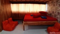Kamar atau kabin di Kapal Arfisyana Indah. Kapal pesiar ini baru setahun belakangan berlayar di kawasan Taman Nasional Komodo (Dok. Kapal Arfisyana Indah)