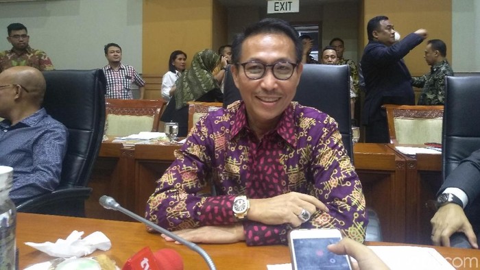 Ketua Komisi III Herman Herry