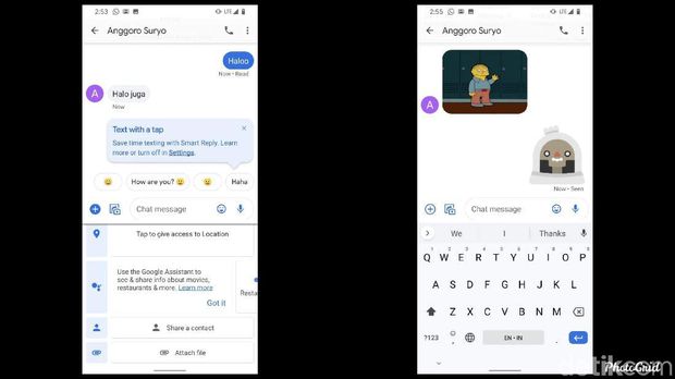 [belum lengkap] Layanan Mirip iMessage Milik Google Sudah Bisa Dijajal, Begini Caranya