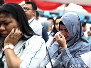 Tangis Pecah di Peringatan Satu Tahun Jatuhnya Lion Air PK-LQP