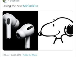 Desain AirPods Pro Jadi Bahan Candaan Netizen