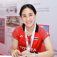 Tak hanya jago di lapangan, pemain badminton ini juga mencuri atensi karena kecantikan yang dimilikinya. Bahkan beberapa netizen menyebut dirinya sebagai bidadari bulutangkis. Foto: Instagram