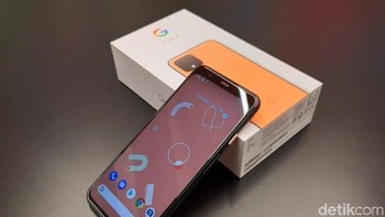 Nah bagaimana menurut kamu Pixel 4 Oh So Orange ini? Foto: Adi Fida Rahman/detikINET