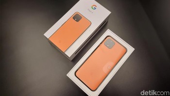 Inilah Pixel 4 Oh So Orange. Foto: Adi Fida Rahman/detikINET