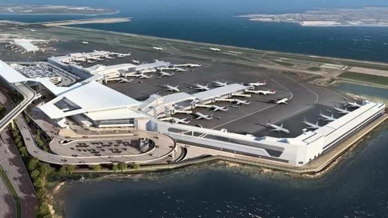 Terminal baru di Bandara LaGuardia (Foto: CNN) Terminal baru di Bandara LaGuardia (Foto: CNN)