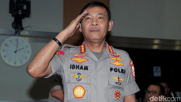 Komjen Idham Azis Jalani Fit and Proper Test Calon Kapolri
