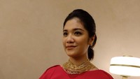 Franka Franklin, istri Menteri Nadiem Makarim, tampil menawan saat ditemui belum lama ini. Foto: Anggi Mayasari/Wolipop