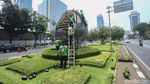 Yuk Intip Bunga Warna-warni di Taman Medan Merdeka Selatan