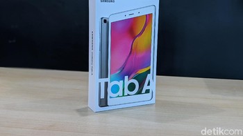 Inilah Galaxy Tab A 2019 8 Inch. Foto: Adi Fida Rahman/detikINET
