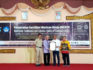 Jadi Warisan Dunia, Bukit Asam Akan Tingkatkan Pariwisata Sawahlunto