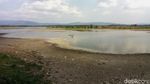 Potret Waduk Mrica Banjarnegara Mengering Akibat Kemarau