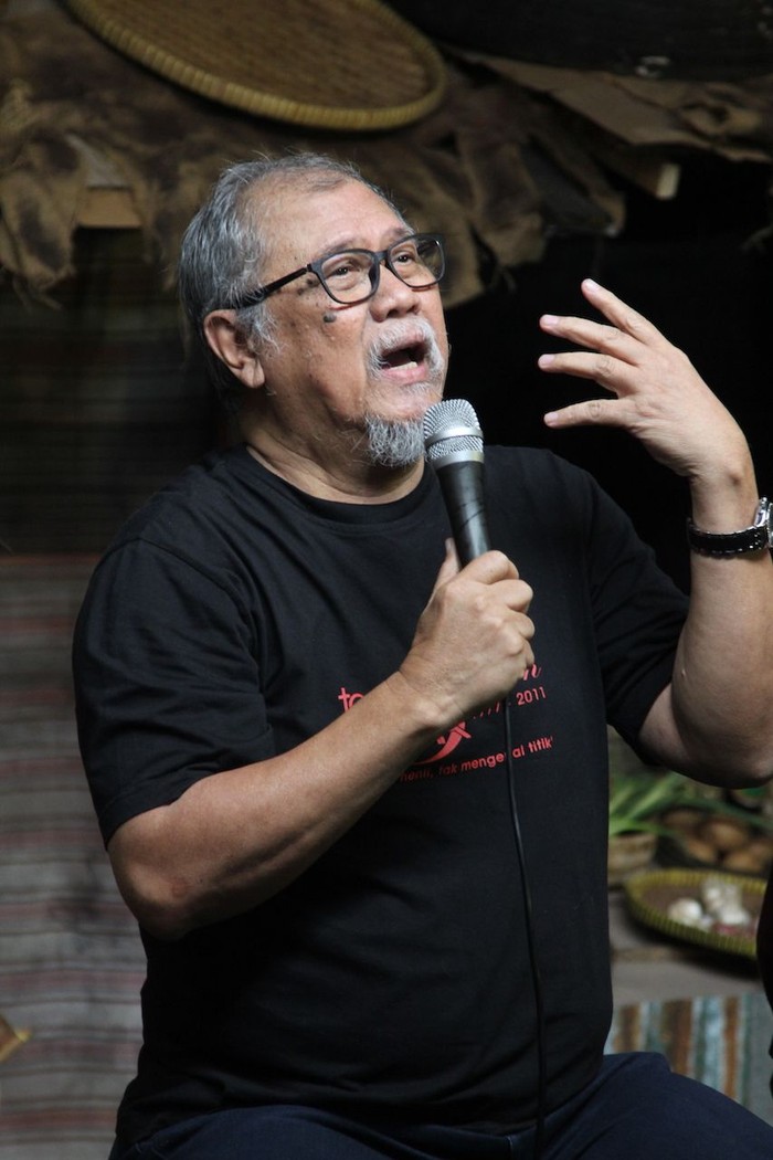 Pendiri sekaligus sutradara Teater Koma Nano Riantiarno