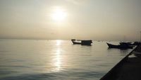 Senja di Pulau Laut