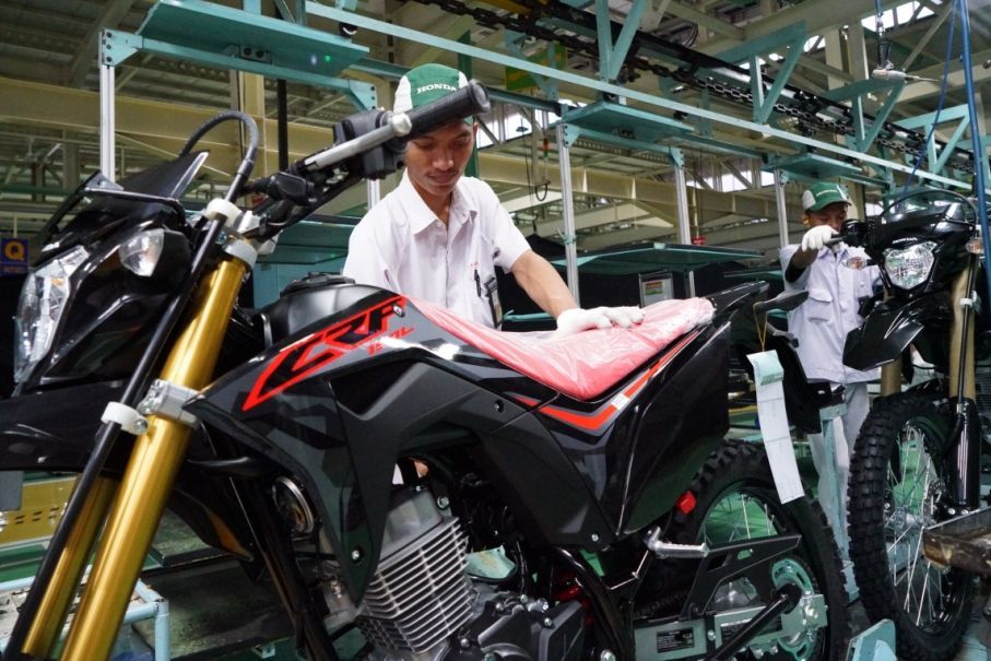 Tampilan baru Honda CRF150L 2019