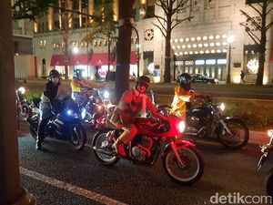 Saat Anak Motor Jepang Rayakan Pesta Halloween