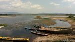 Potret Waduk Mrica Banjarnegara Mengering Akibat Kemarau