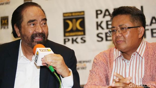 Pertemuan Nasdem dan PKS / 