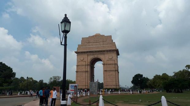 India Gate, New Delhi (Haris Fadhil/detikcom)