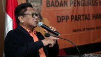 Ketua Umum Partai Hanura Oesman Sapta Odang mengatakan bahawa Hanura sepenuhnya mendukung Presiden Jokowi dan hak prerogatif.