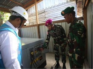 Sekotak PLTD PLN Ini Bantu Terangi Pos TNI di Perbatasan RI-Vietnam