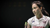 Inilah Nitchaon Jindapol, atlet badminton dari Negeri Gajah Putih. Nat, sapaan akrabnya, mengukir beberapa prestasi seperti meraih medali perak Asian Games 2010 (Instagram/@nitchaon)