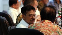 Ratas yang membahas soal ekonomi ini merupakan rapat perdana Kabinet Indonesia Maju.