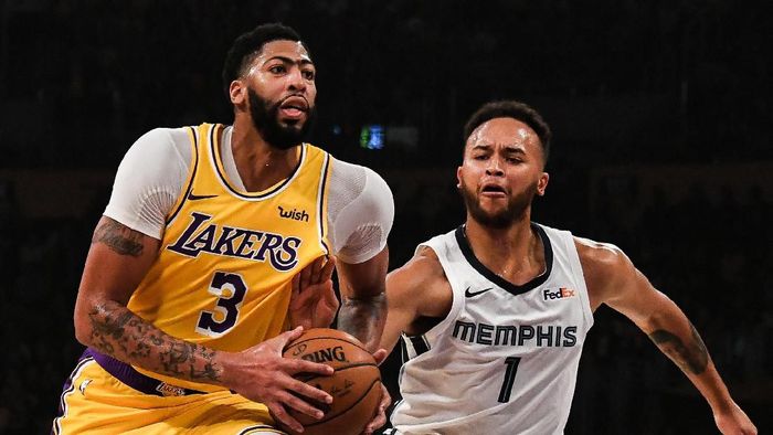 LA Lakers kalahkan Memphis Grizzlies, Anthony Davis bikin 40 poin (Richard Mackson-USA TODAY Sports)