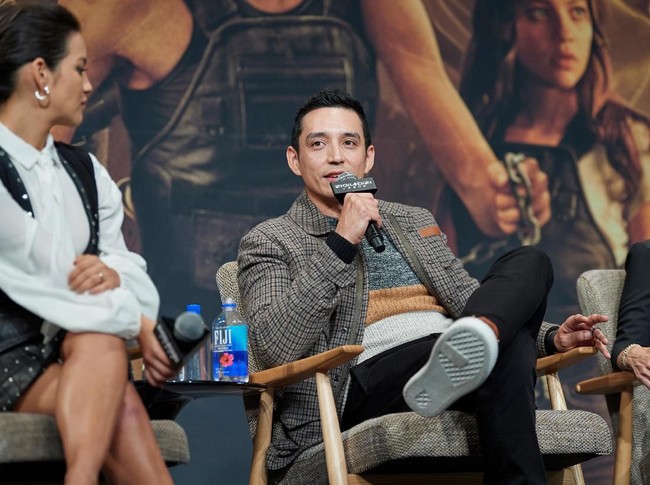 Gabriel Luna Jaga Ekspresi Bengis Saat Bertarung di Terminator: Dark Fate