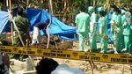 Makam Pria yang Dibunuh dan Dicor Anaknya di Tegal Dibongkar Polisi