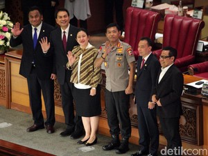 DPR Sahkan Idham Azis Jadi Kapolri, Ini Pesan Puan