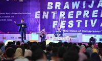 Mardani Maming Beri Inspirasi Mahasiswa Unibraw Berwirausaha