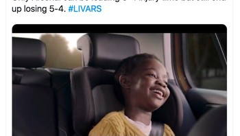 Padahal sudah menang 5-4 sampai injury time tapi Arsenal tetap kalah dramatis. Foto: Twitter