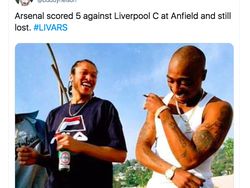 Netizen Heran Arsenal Dikalahkan Para Bocah Liverpool