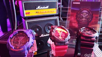 Dial ini memiliki analog subdial di arah jam 3 yang berfungsi sebagai stopwatch 1/1000 dengan kemampuan chronographic, termasuk di dalamnya elapsed time, split time, dan lap time. Foto: Agus Tri Haryanto/detikINET