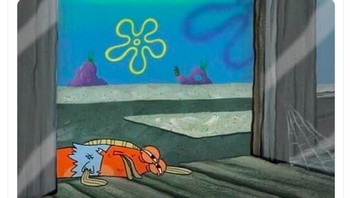 Fans Arsenal sedih sudah melesakkan 5 gol tapi tetap kalah adu penalti. Foto: Twitter