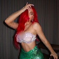 Inilah salah satu kostum Kylie Jenner untuk Halloween 2019. Kali ini, ia menjelma sebagai Ariel dari kartun The Little Mermaid. (Foto: Instagram/@kyliejenner)