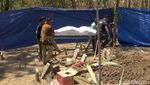 Makam Pria yang Dibunuh dan Dicor Anaknya di Tegal Dibongkar Polisi