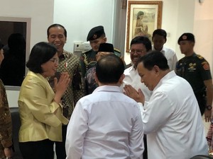 Prabowo dan Sri Mulyani Kini Tertawa Bersama